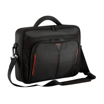 Picture of TARGUS 13 - 14.1INCH CLASSIC CASE DESIGNED TO PROTECT UP TO 14" LAPTOPS WITH ADDITIONAL INTERNAL SLEEVE, DURABLE POLYESTER MATERIAL WITH RE-ENFORCED RIGID CASE, MULTI-FUNCTIONAL FRONT ZIPPED