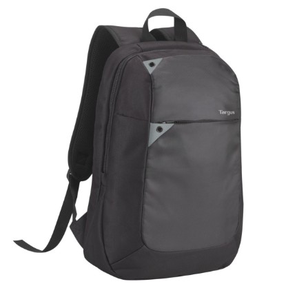 Picture of TARGUS INTELLECT 15.6IN LAPTOP BACKPACK BLACK PADDED AND ADJUSTABLE SHOULDER STRAP, WATER REPELLENT, ZIPPED, QUICK ACCESS ACCESSORY POCKET