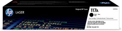 Picture of HP #117A BLACK ORIGINAL LASER TONER CARTRIDGE
