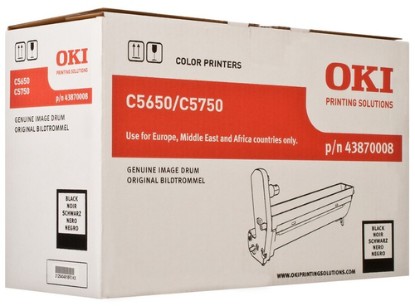 Picture of OKI (43870008) BLACK DRUM