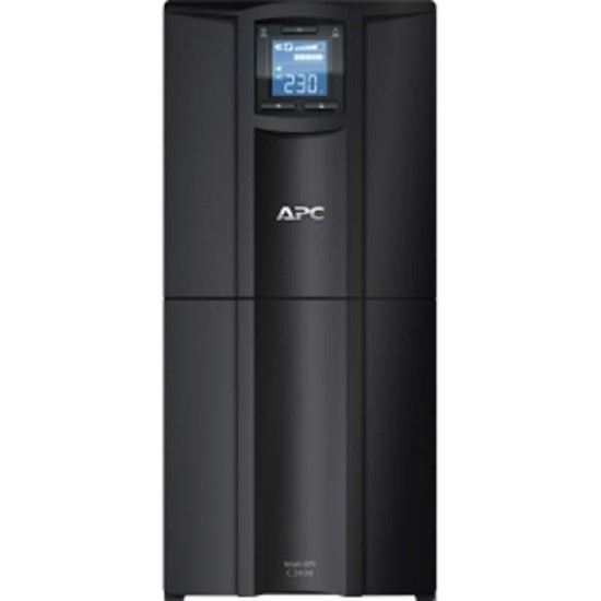 Picture of APC SMART LINE INTERACTIVE 3000VA/ 3KVA 2100W UPS TOWER RACK MOUNT INCLUDED: NO RACK TYPE: N/A NETWORK CARD:NO BATTERY:YES BATTERY TYPE: VRLA WARRANTY: 2 YEARS REPAIR OR REPLACE