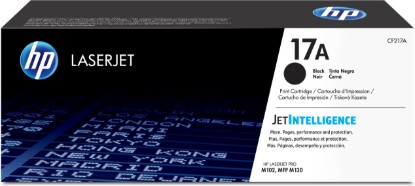 Picture of HP 17A BLACK  ORIGINAL LASERJET TONER CARTRIDGE