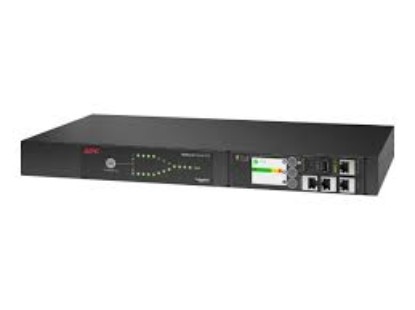 Picture of APC NETSHELTER RACK AUTOMATIC TRANSFER SWITCH, 1U, 10A, 230V, C14 IN, 12 C13 OUT, 50/60HZ