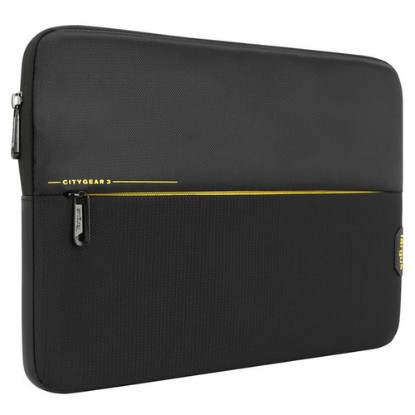 Picture of TARGUS CITYGEAR 13.3 LAPTOP SLEEVE, DURABLE AND PADDED SLEEVE TO FIT UP TO 13.3” LAPTOPS, TABLETS & 2 IN 1 DEVICES, ZIPPED FRONT POCKET FOR STORAGE, CARRY ALONE OR INSIDE ANOTHER BAG