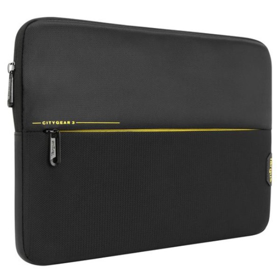 Picture of TARGUS CITYGEAR 13.3 LAPTOP SLEEVE, DURABLE AND PADDED SLEEVE TO FIT UP TO 13.3” LAPTOPS, TABLETS & 2 IN 1 DEVICES, ZIPPED FRONT POCKET FOR STORAGE, CARRY ALONE OR INSIDE ANOTHER BAG