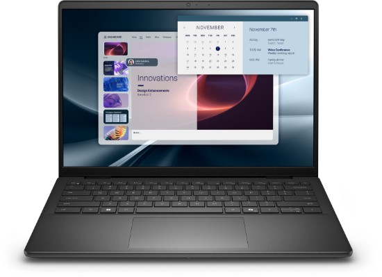 Picture of DELL PRO 14 ESSENTIAL PV14250 C3-100U RPL-U R CORE 3 100U UMA, TPM, FF, USBC, 8GB, DDR5, 5200 MT/S, 512GB, M.2, PCIE, SSD, INTEL GRAPHICS, CARBON BLACK POWER BUTTON WITH FINGERPRINT READER, REALTEK WI-FI 6 RTL8852BE, 2X2, 802.11AX, MU-MIMO, BLUETOOTH WIRELESS CARD, 14", NON-TOUCH, FHD+, IPS, WVA, ANTI-GLARE, 300 NITS, CARBON BLACK ENGLISH INTERNATIONAL BACKLIT COPILOT KEYBOARD, 3-CELL BATTERY, 41W