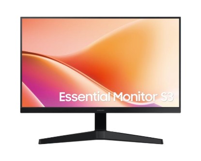Picture of SAMSUNG S33GF FLAT BORDERLESS 24" DISPLAY IPS RESPONSE: 5 (GTG) AR: 16:09 RESOLUTION: 1920X1080 (FHD) RR: 100HZ HDMI (X1), D-SUB SPEAKER: NO POWER SUPPLY: EXTERNAL TILT: YES SWIVEL: NO PIVOT: NO HEIGHT ADJUST: NO VESA: YES ACCESSORIES: HDMI CABLE, POWER SUPPLY CABLE  WARRANTY: 3 YEAR CARRY-IN