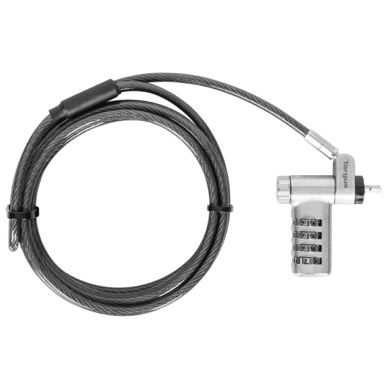 Picture of TARGUS DEFCON ULTIMATE UNIVERSAL RESETTABLE COMBINATION LOCK WEDGE LOCK KENSINGTON NANO