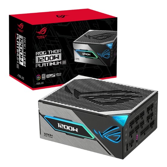 Picture of Asus ROG Thor 1200W 80 PLUS Platinum III ATX Modular Power Supply