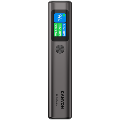 Picture of CANYON CANYON power bank OnPower 230 TFT 20000 mAh PD130W Dark Grey