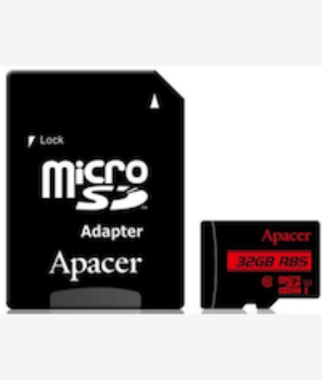 Picture of Apacer MicroSD With Adapter 32GB Class 10 Memory Card