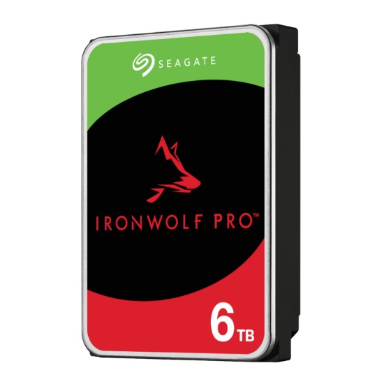 Picture of Seagate Ironwolf Pro 6TB 256MB 7200 RPM 3.5″ SATA HDD