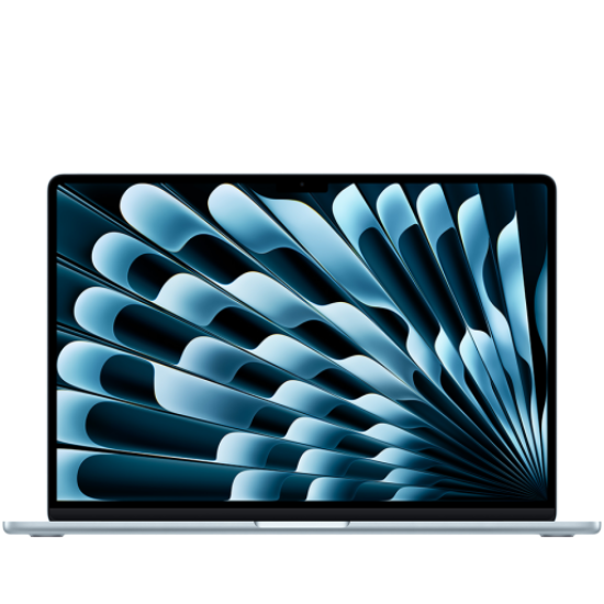Picture of APPLE 15-inch MacBook Air: Apple M5 chip with 10-core CPU and 10-core GPU, 16GB, 1TB SSD - Sky Blue,Model A3448