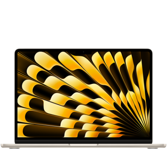 Picture of APPLE 13-inch MacBook Air: Apple M5 chip with 10-core CPU and 10-core GPU, 16GB, 1TB SSD - Starlight,Model A3449