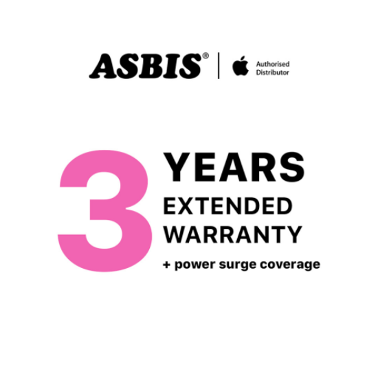 Picture of ASBIS Additional 3-years warranty + power surge coverage for MacBook Pro16, M5