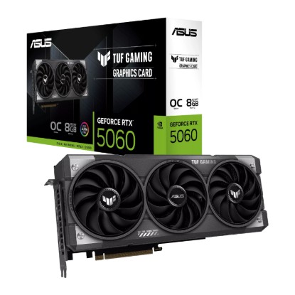 Picture of ASUS TUF Gaming GeForce RTX 5060 8GB GDDR7 OC Edition Graphics Card