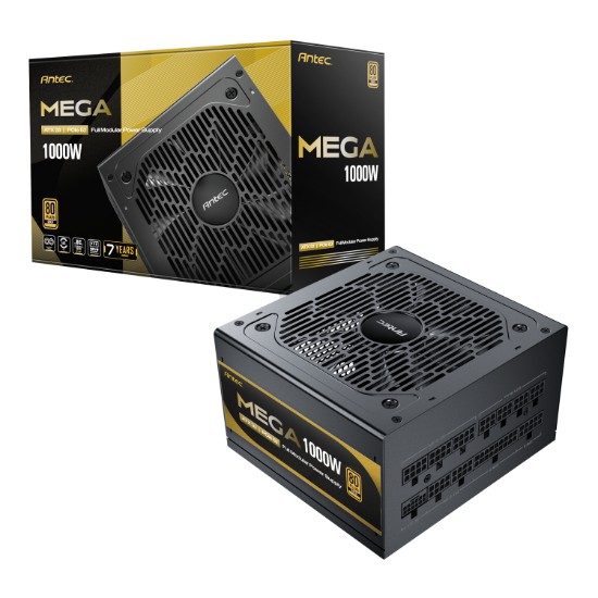 Picture of Antec MEGA 1000W 80 PLUS Gold ATX3.1 PCIE5.1 Fully Modular Power Supply