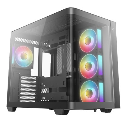 Picture of DeepCool CG530U 4F ATX Gaming Chassis - Black