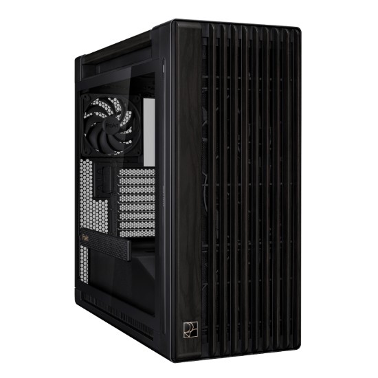 Picture of Asus ProArt PA602 Wood Edition Mid Tower ATX Chassis - Black