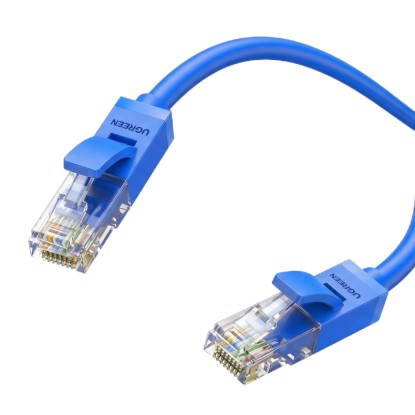 Picture of UGREEN RJ45 CAT6 0.5m LAN Network Cable - (1Gbps, 250MHz) - Blue