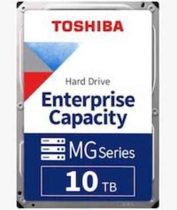 Picture of Toshiba Enterprise 3.5 Inch 10TB Hard Drive