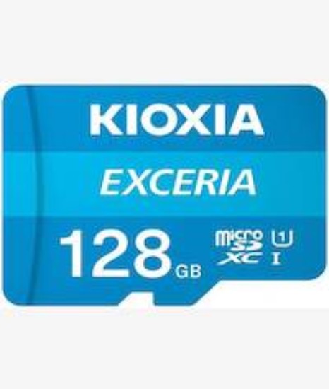 Picture of Kioxia Exceria 128GB MicroSDXC Memory Card