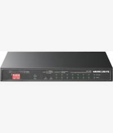Picture of Mercusys 10 Port Gigabit Desktop Switch with 8 Port PoE Plus