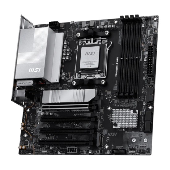 Picture of MSI PRO B850M-P WIFI AM5 mATX Motherboard