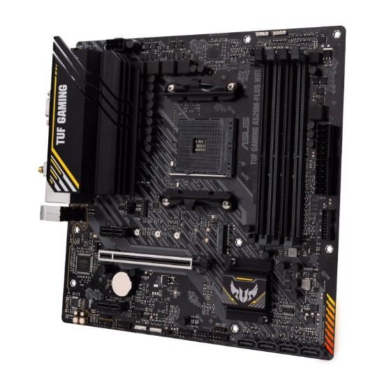 Picture of Asus TUF Gaming A520M-PLUS WiFi AM4 and Asus Prime LC 240 ARGB Liquid CPU Cooler Bundle