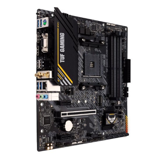 Picture of Asus TUF Gaming A520M-PLUS WiFi AM4 and Asus Prime LC 240 ARGB Liquid CPU Cooler Bundle
