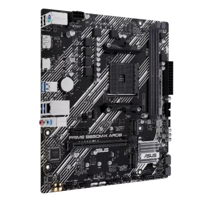 Picture of Asus PRIME B550M-K ARGB AM4 and Asus Prime LC 240 ARGB Liquid CPU Cooler Bundle