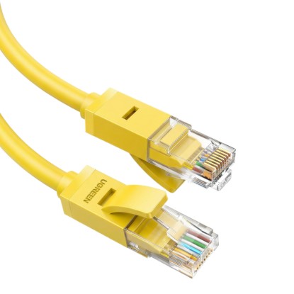 Picture of UGREEN RJ45 CAT6 0.5m LAN Network Cable - (1Gbps, 250MHz) - Yellow