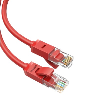 Picture of UGREEN RJ45 CAT6 1m LAN Network Cable – (1Gbps, 250MHz) – Red