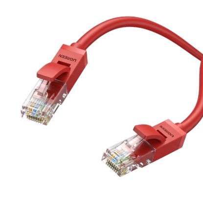 Picture of UGREEN RJ45 CAT6 1m LAN Network Cable – (1Gbps, 250MHz) – Red