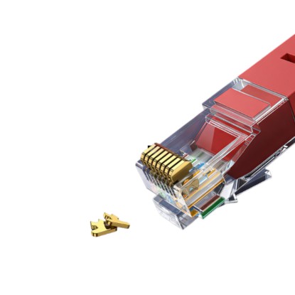 Picture of UGREEN RJ45 CAT6 1m LAN Network Cable – (1Gbps, 250MHz) – Red