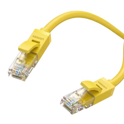 Picture of UGREEN RJ45 CAT6 2m LAN Network Cable – (1Gbps, 250MHz) – Yellow