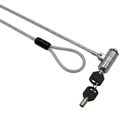 Picture of GIZZU 1.8m T-Bar Laptop Cable Lock Master Key Compatible