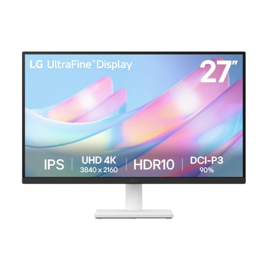 Picture of LG UltraFine 27" 4K UHD IPS Monitor - White