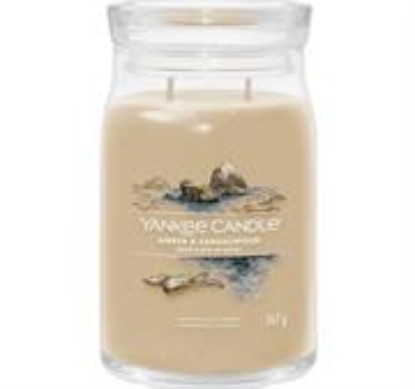 Picture of Yankee Candle Signature Collection Amber & Sandalwood Large