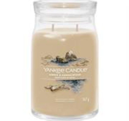 Picture of Yankee Candle Signature Collection Amber & Sandalwood Large