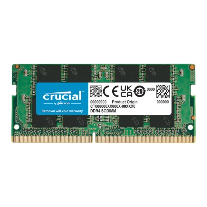Picture of Crucial 32GB 3200MHz DDR4 SODIMM Notebook Memory