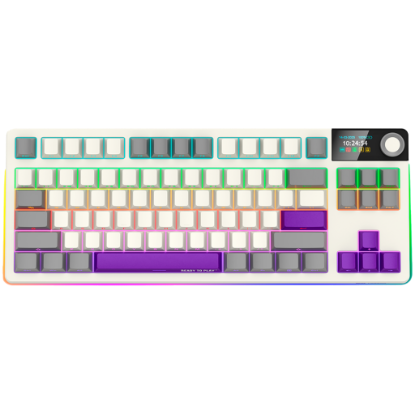 Picture of LORGAR LORGAR KBP70TKLW, Wireless TKL Mechanical Gaming Keyboard Pro, Beige, EN layout