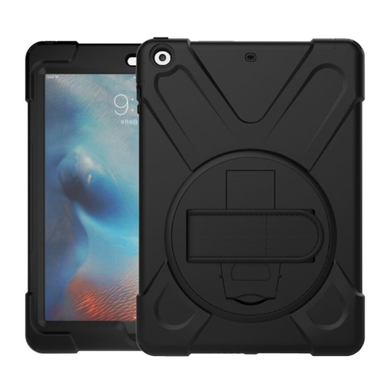 Picture of Port Designs Pro Shock 360 Rugged Protective and Rotative Folio for Samsung Galaxy Tab A9+ - Black