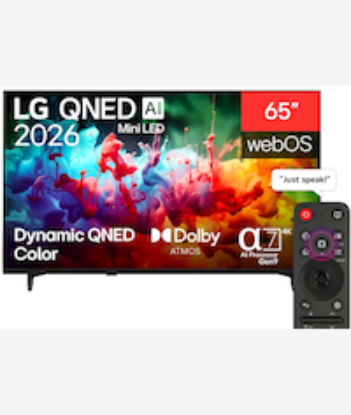 Picture of LG 65 Inch QNED70B6T QNED AI Mini-LED 4K Smart TV