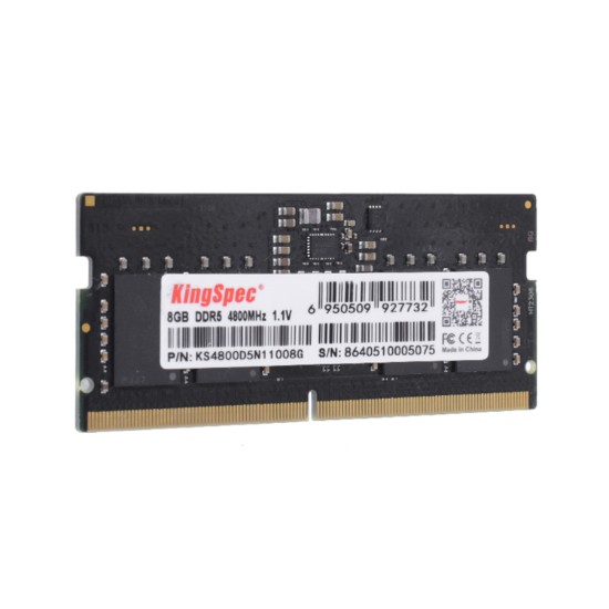 Picture of Kingspec 8GB 4800MHz DDR5 SODIMM Notebook Memory