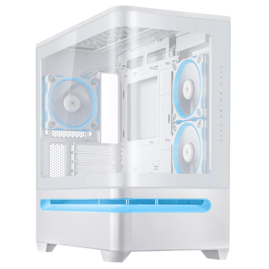 Picture of ASUS Prime AP202 ARGB mATX White Chassis