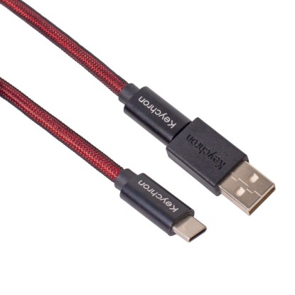 Picture of Keychron Coiled Aviator Cable - Red
